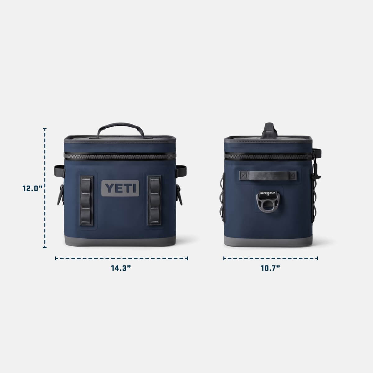 Yeti - Hopper Flip - 12 Soft Cooler - Navy - Onshore Cellars