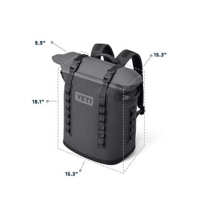 Yeti - Hopper - M20 Backpack Soft Cooler - Black - Onshore Cellars