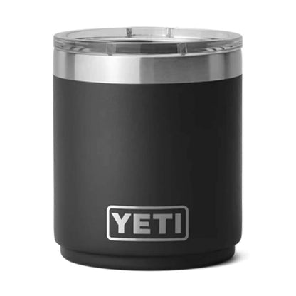 Yeti - Rambler - 10 OZ (296ML) Stackable Lowball - Black - Onshore Cellars