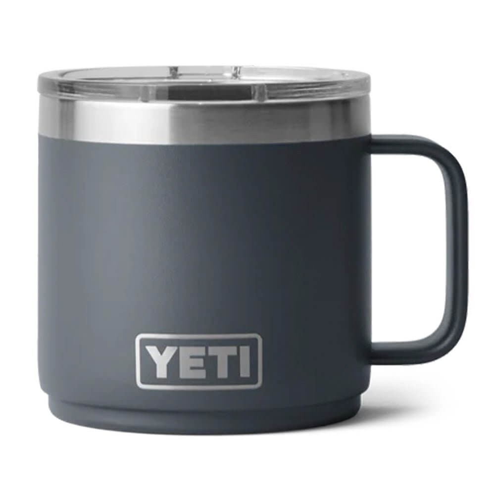 Yeti - Rambler - 14oz (414mL) Stackable Mug - Charcoal - Onshore Cellars