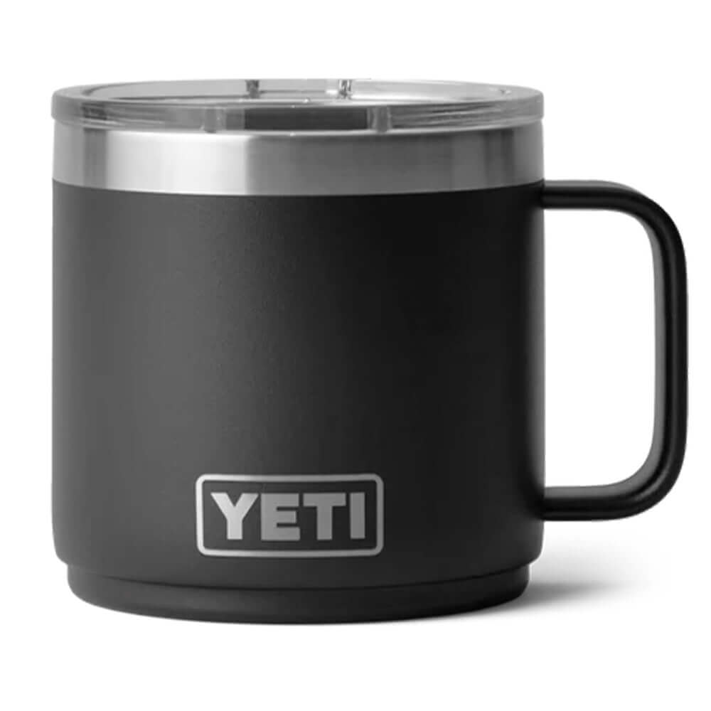 Yeti - Rambler - 14oz (414mL) Stackable Mug - Black - Onshore Cellars