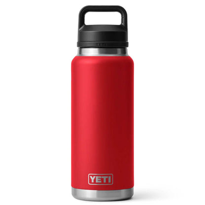 Yeti - Rambler - 36oz (1065mL) Bottle with Chug Cap - Rescue Red - Onshore Cellars