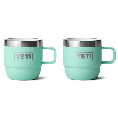 Yeti - Rambler - 6oz (177mL) Stackable Mugs (2 pack) - Seafoam - Onshore Cellars